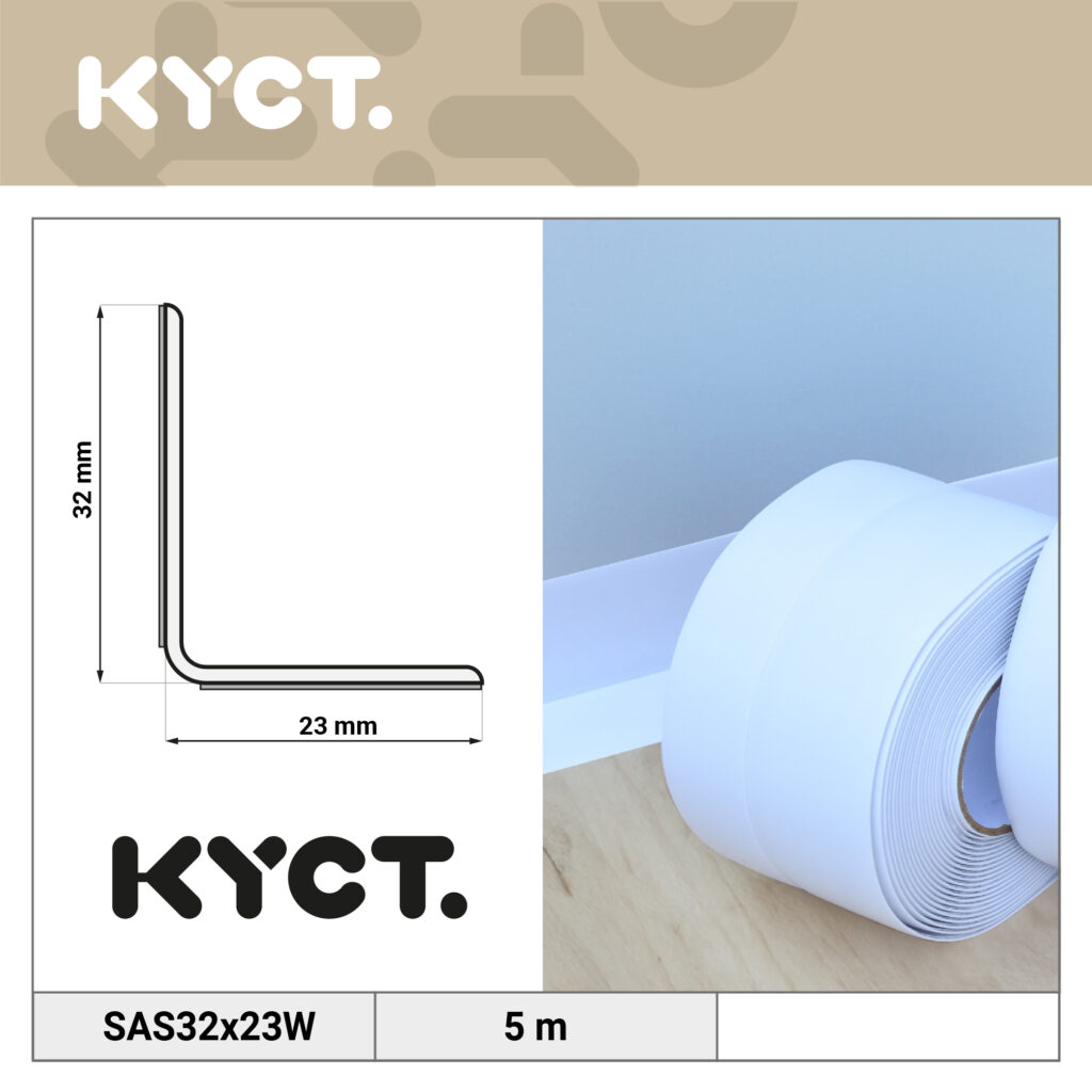 Soft skirting board Skirting board PVC bendable skirting End strips Worktop skirting Kitchen plinth Sealing profile