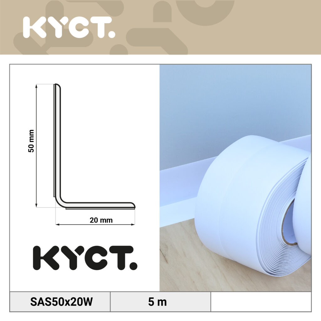 Soft skirting board Skirting board PVC bendable skirting End strips Worktop skirting Kitchen plinth Sealing profile