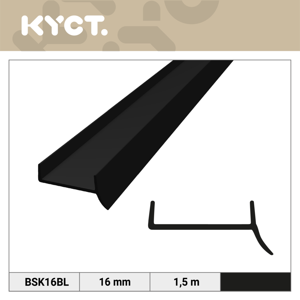 Soft skirting board Skirting board PVC bendable skirting End strips Worktop skirting Kitchen plinth Sealing profile